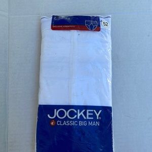 NWT Jockey classic 2 pack big man brief. Size 52